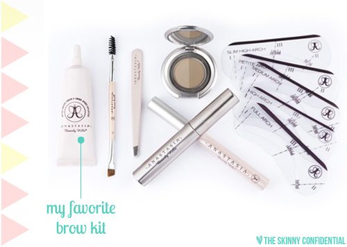Brow tips and tricks from professional brow artists with a brow kit Lauryn Evarts, fitness blogger, health blogger, and diet blogger talks everything eyebrows with Claire Long and Lindsay Gowen Merrell.