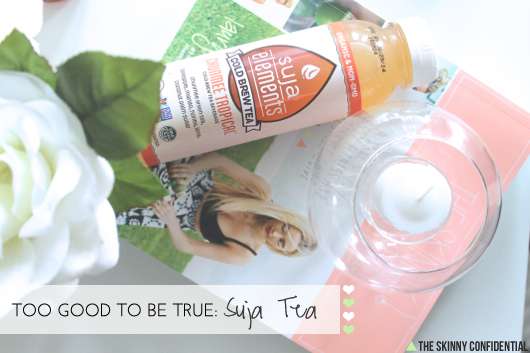 The Skinny Confidential shares Suja's tea launch.