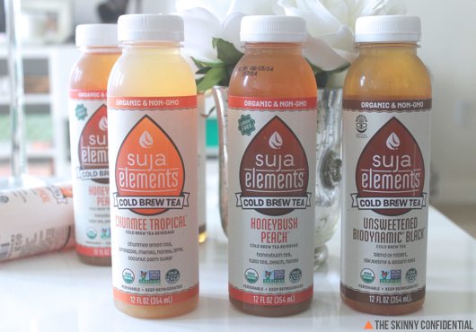 The Skinny Confidential shares Suja's tea launch.