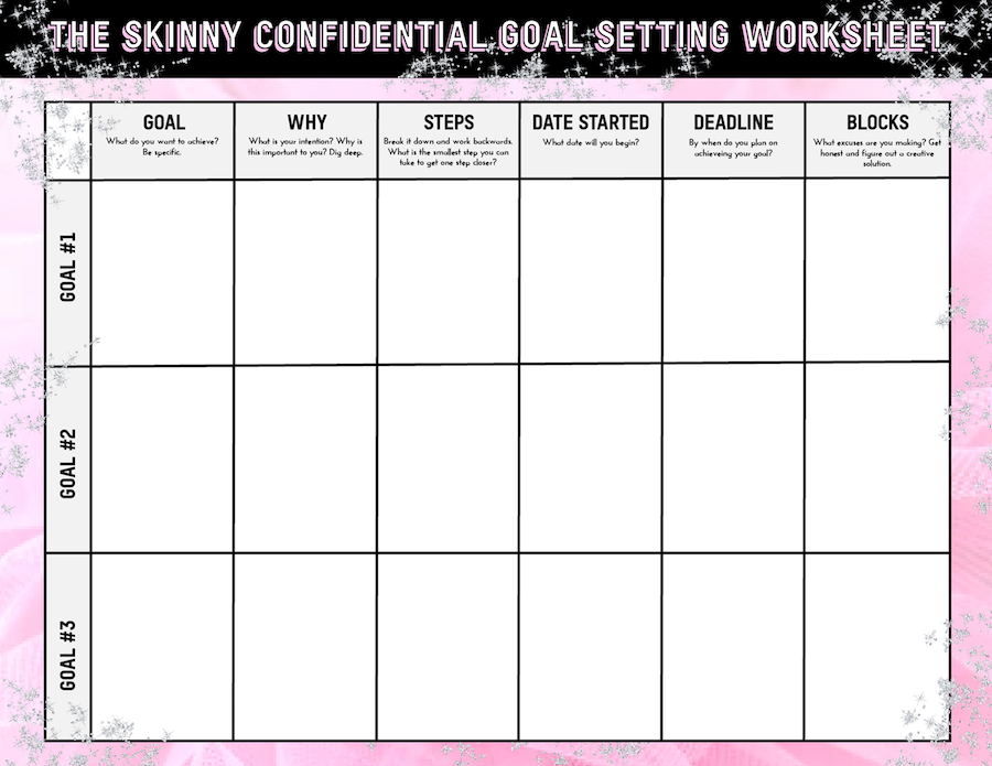 goal setting future planning design deadline blocks growth self development by tsc