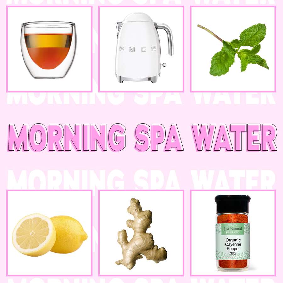 The Skinny Confidential Morning Spa Water