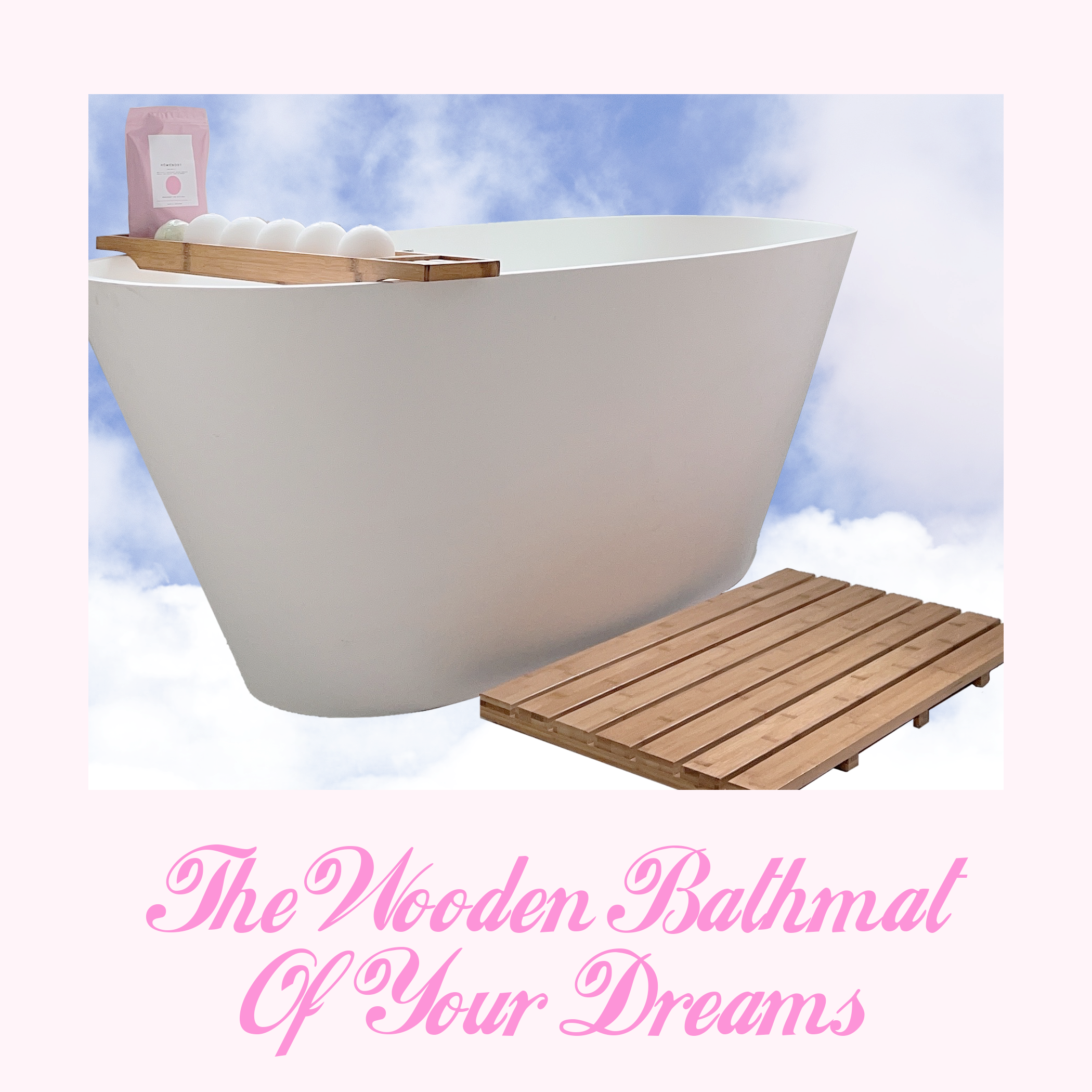the skinny confidential bamboo bathmat the skinny confidential bamboo bathmat | The Wooden Bathmat of Your Dreams