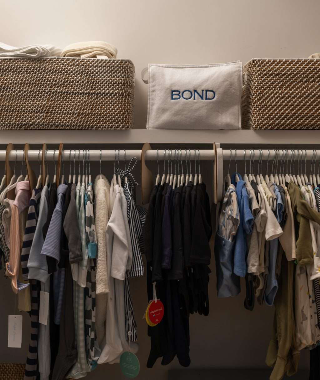 Bond's Nursery closet Step Inside Bond's Nursery