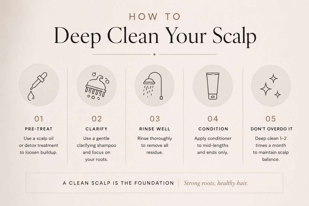 How to Deep Clean Your Scalp How to Deep Clean Your Scalp