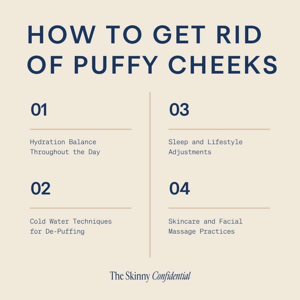 How to Get Rid of Puffy Cheeks