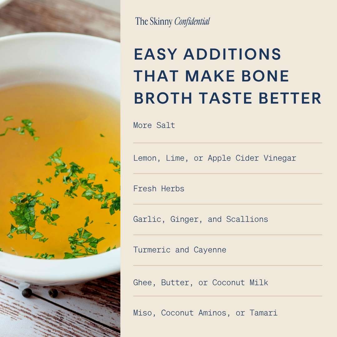 How to Make Bone Broth Taste Better Easy Additions That Make Bone Broth Taste Better