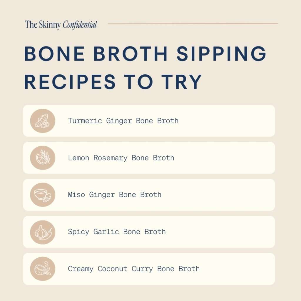 How to Make Bone Broth Taste Better Bone Broth Sipping Recipes to Try